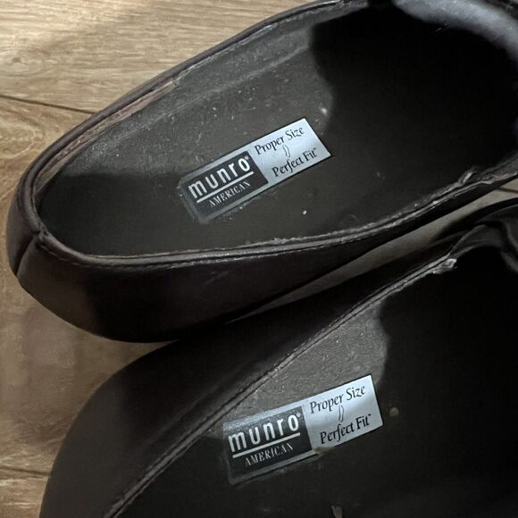 Munro American Shoes Brown Size 6 W Proper Size & Perfect Fit Comfort Slip On - Picture 6 of 9